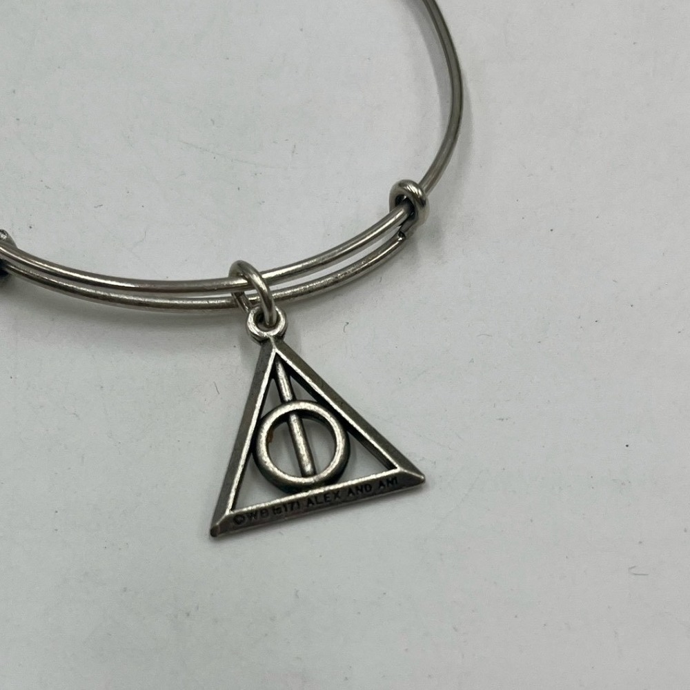 Alex and Ani‎ Harry Potter Deathly Hallows Charm Bangle bracelet